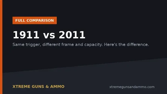 1911 Vs 2011 Comparison