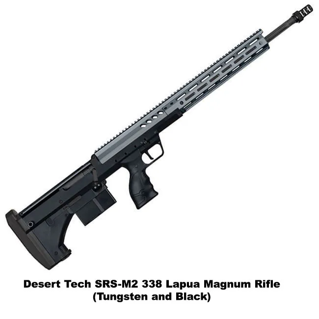 Desert Tech SRS-M2 338 Lapua Magnum Rifle - Thumbnail 3