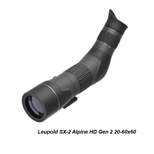 Leupold SX-2 Alpine HD Gen 2 20-60x60 - Image 1