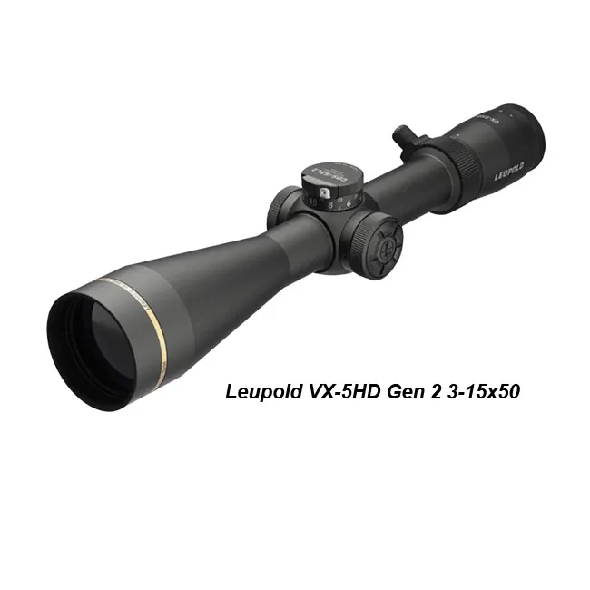 Leupold VX-5HD Gen 2 3-15x50 - Image 1
