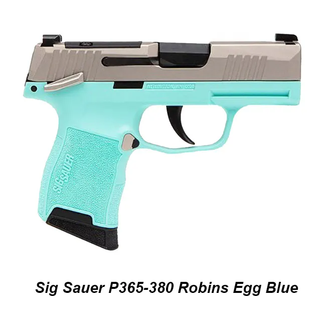 Sig Sauer P365-380 Robins Egg Blue - Image 1