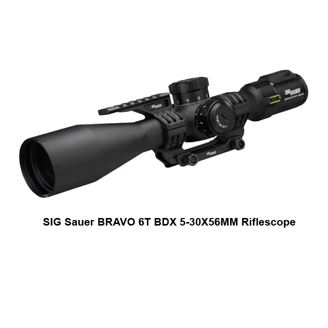 SIG Sauer BRAVO 6T BDX 5-30X56MM Riflescope - Image 1