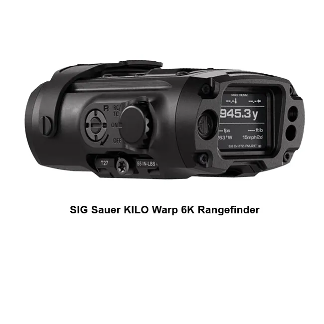 SIG Sauer KILO Warp 6K Rangefinder - Thumbnail 2
