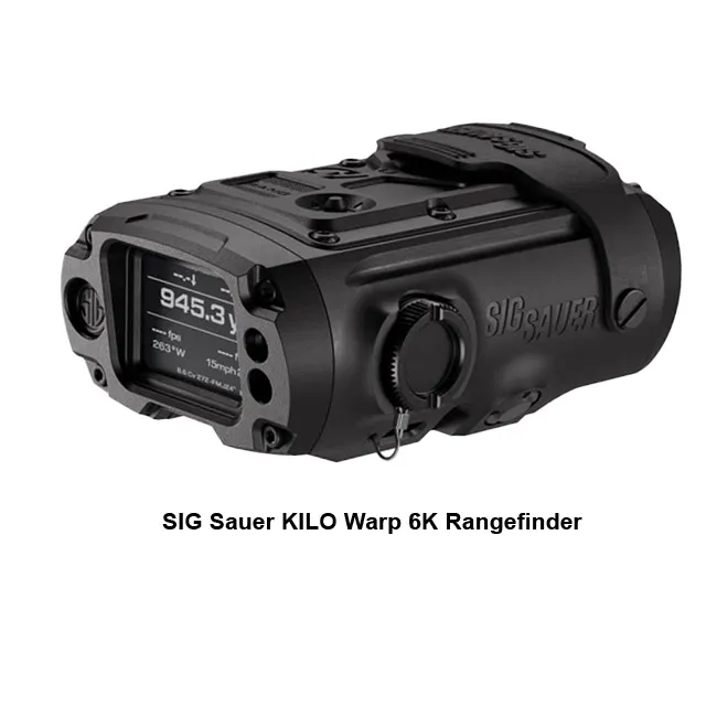 SIG Sauer KILO Warp 6K Rangefinder - Thumbnail 3