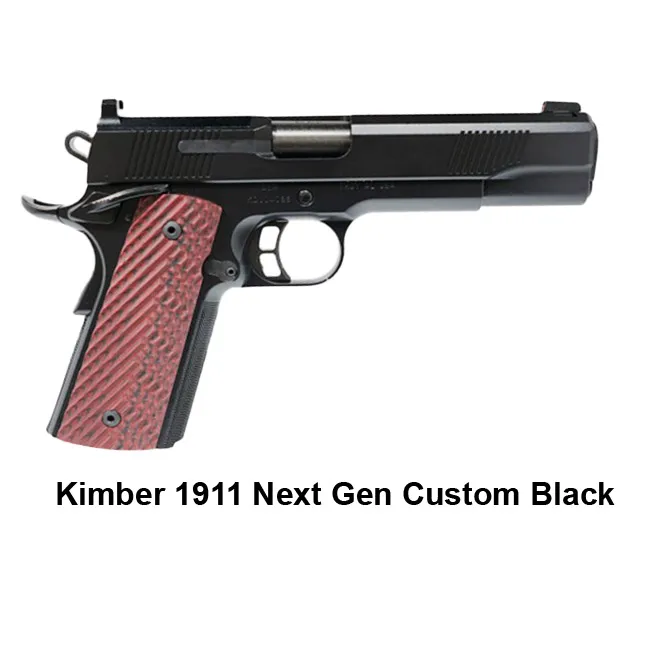 Kimber 1911 Next Gen Custom Black - Thumbnail 1