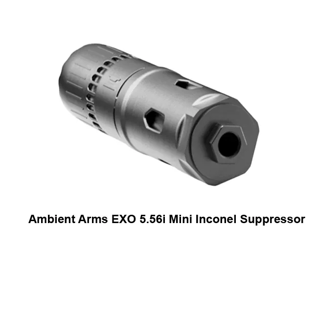 Ambient Arms EXO 5.56i Mini Inconel Suppressor - Thumbnail 4