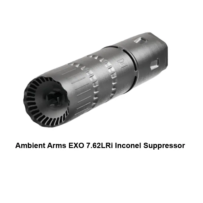 Ambient Arms EXO 7.62LRi Inconel Suppressor - Thumbnail 3