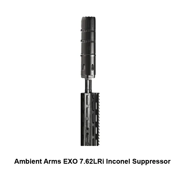Ambient Arms EXO 7.62LRi Inconel Suppressor - Thumbnail 5