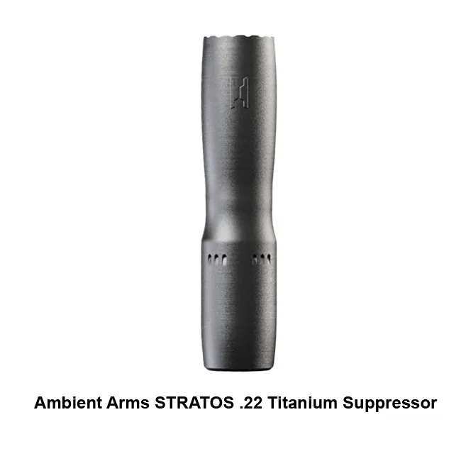 Ambient Arms STRATOS .22 Titanium Suppressor - Image 1