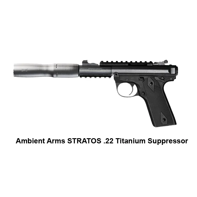 Ambient Arms STRATOS .22 Titanium Suppressor - Thumbnail 4