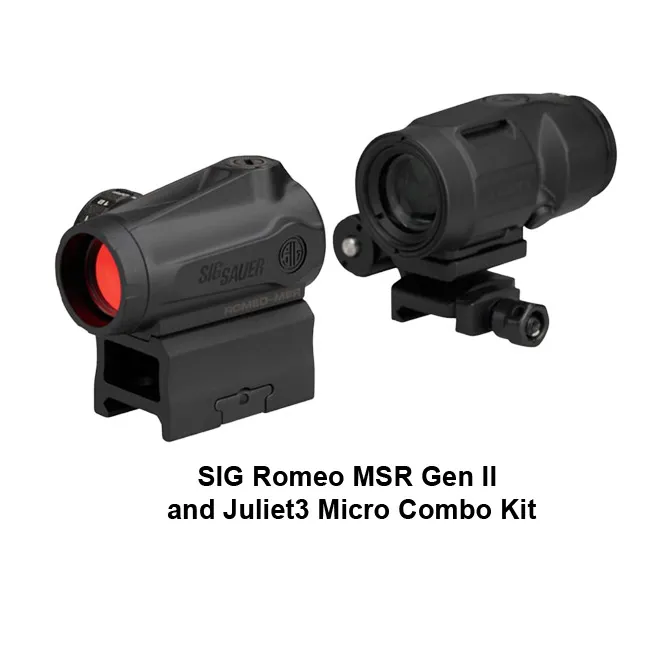 SIG Sauer Romeo MSR Gen II and Juliet3 Micro Combo Kit - Image 1