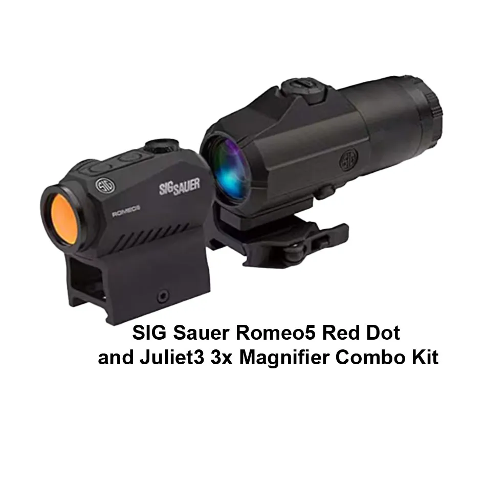 SIG Sauer Romeo5 Red Dot and Juliet3 3x Magnifier Combo Kit - Image 1