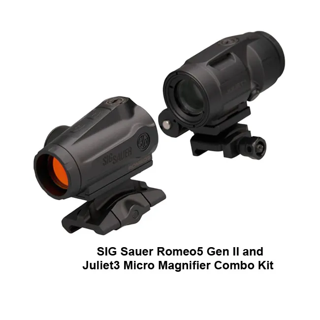 SIG Sauer Romeo5 Gen II and Juliet3 Micro Magnifier Combo Kit - Image 1