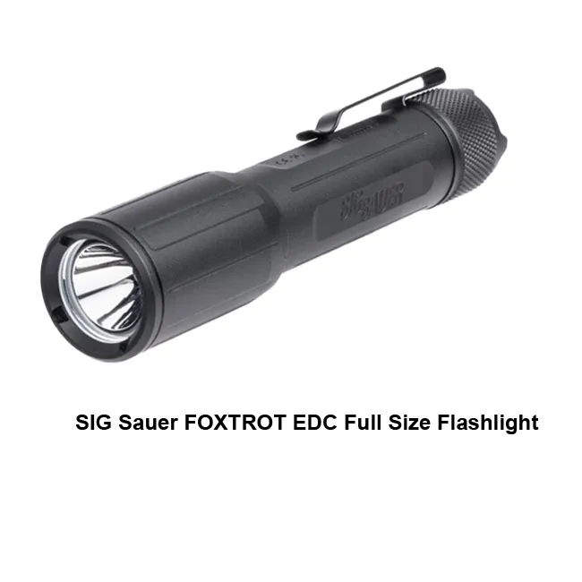 SIG Sauer FOXTROT EDC Full Size Flashlight - Image 1
