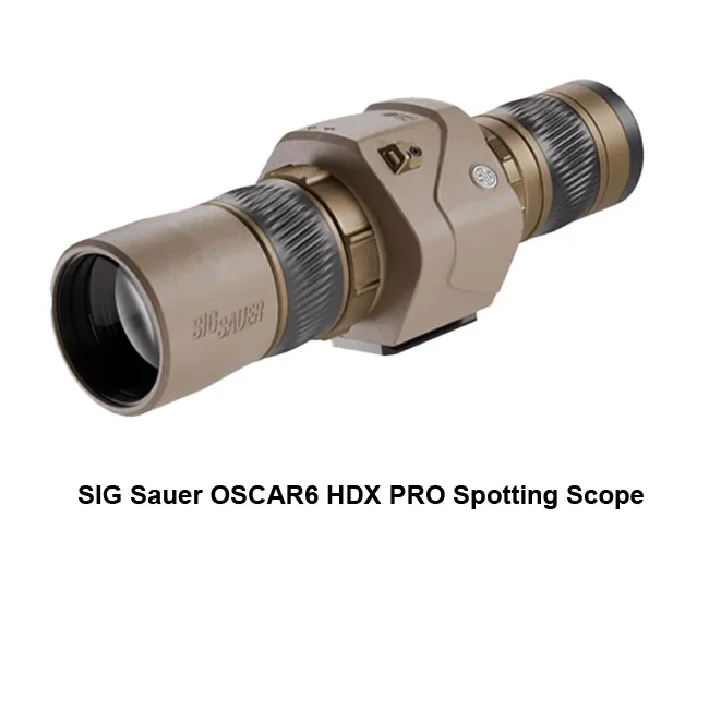 SIG Sauer OSCAR6 HDX PRO Spotting Scope - Image 1