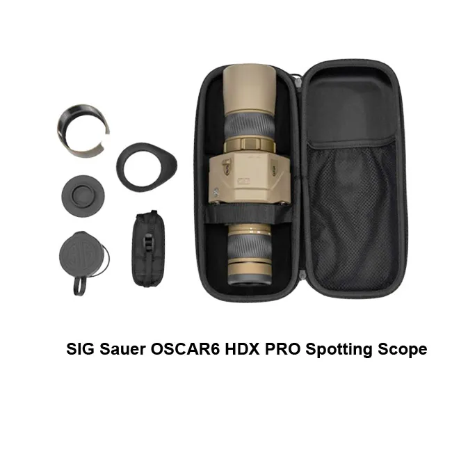 SIG Sauer OSCAR6 HDX PRO Spotting Scope - Thumbnail 4