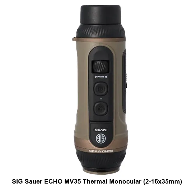SIG Sauer ECHO MV35 Thermal Monocular (2-16x35mm) - Thumbnail 3