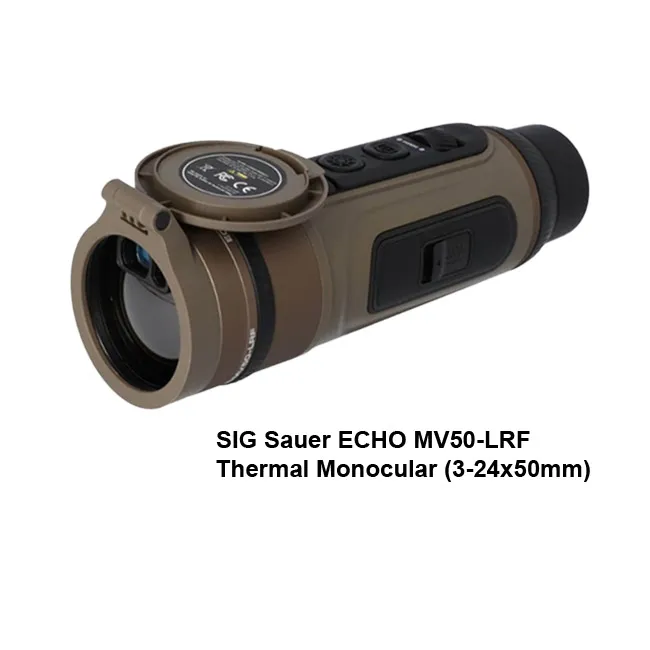 SIG Sauer ECHO MV50-DV Dual View Thermal Monocular (1.5-24x25/50mm) - Image 1