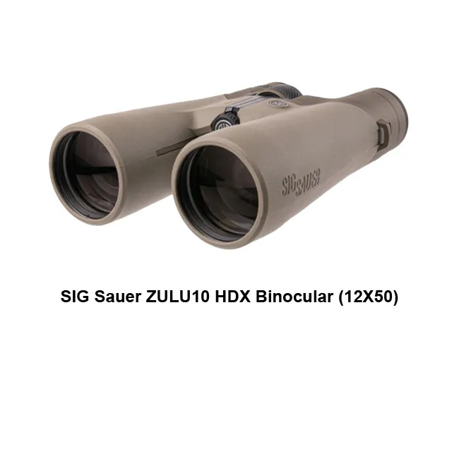 SIG Sauer ZULU10 HDX Binocular (12X50) - Image 1