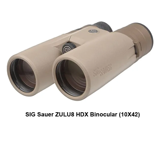 SIG Sauer ZULU8 HDX Binocular (10X42) - Image 1
