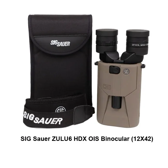 SIG Sauer ZULU6 HDX OIS Binocular (12X42) - Thumbnail 3