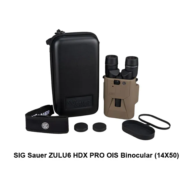 SIG Sauer ZULU6 HDX PRO OIS Binocular (14X50) - Thumbnail 3