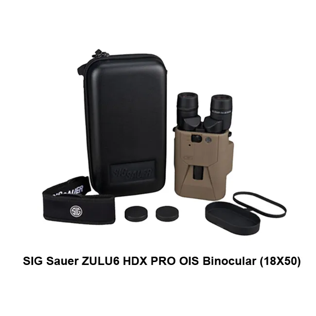 SIG Sauer ZULU6 HDX PRO OIS Binocular (18X50) - Thumbnail 3