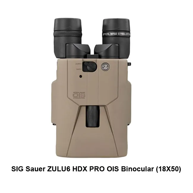 SIG Sauer ZULU6 HDX PRO OIS Binocular (18X50) - Thumbnail 2