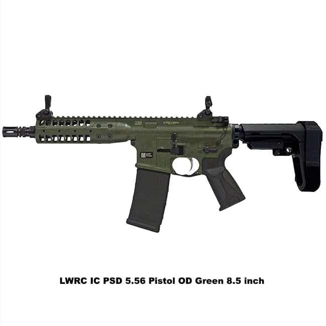LWRC IC-PSD Pistol OD Green - Thumbnail 2