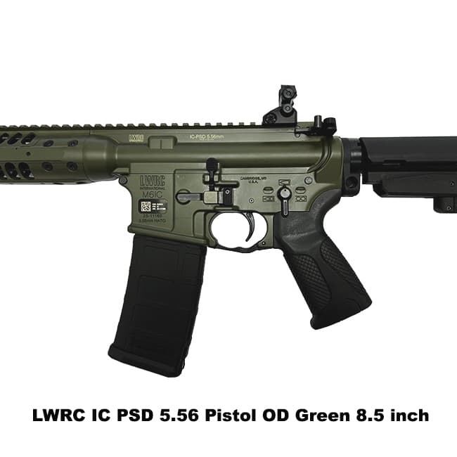 LWRC IC-PSD Pistol OD Green - Thumbnail 3