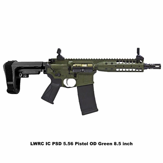 LWRC IC-PSD Pistol OD Green - Thumbnail 1
