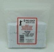 PRO SHOT .22-.270 Caliber 11/8 inch Square 500 Count Patches - Thumbnail 1