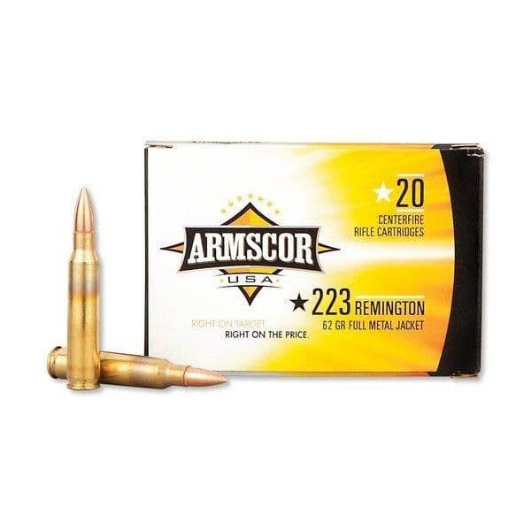 Armscor Ammo 223 REM 62gr PSP Bonded 1000 Round Case - Thumbnail 1