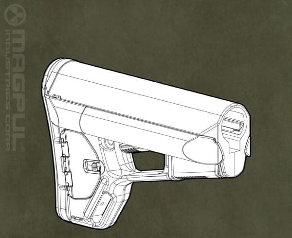 MAGPUL ACS Stock - Thumbnail 1