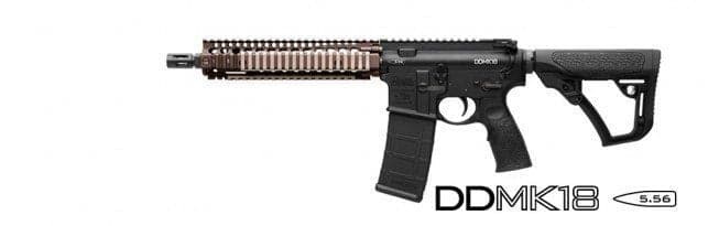 DANIEL DEFENSE M4 CARBINE, MK18 - FACTORY SBR FDE - Image 1