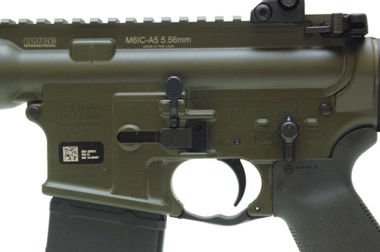 LWRC IC-A5 OD Green California Legal - Thumbnail 5