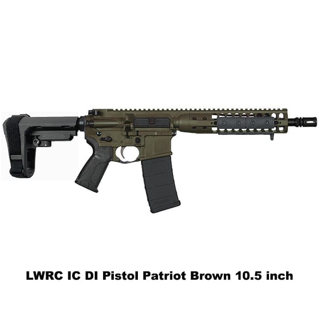 LWRC IC DI Pistol Patriot Brown - Thumbnail 2