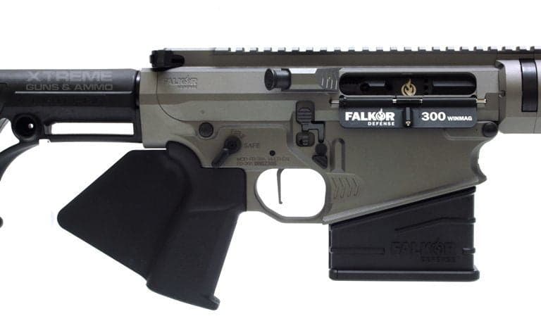 FALKOR PETRA 300 Win Mag 22 Inch Barrel (Grey) CA Legal - Thumbnail 2