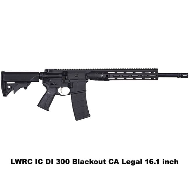 LWRC IC DI 300 Blackout California Legal - Thumbnail 1