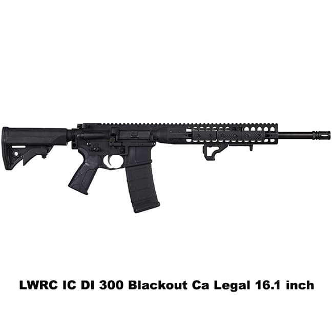 LWRC IC DI 300 Blackout California Legal - Thumbnail 2