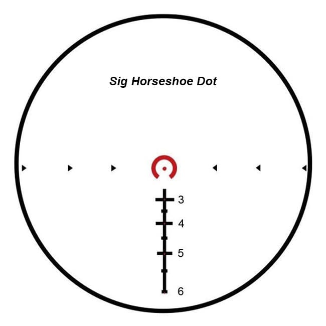 SIG Sauer TANGO6 1-6x24 5.56/7.62 Horseshoe Dot - Thumbnail 2