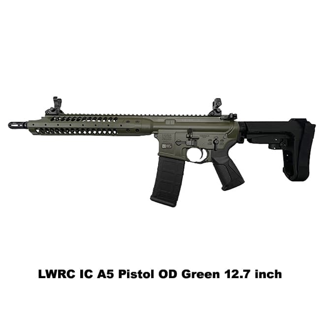 LWRC IC A5 Pistol OD Green - Thumbnail 4