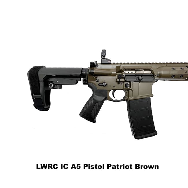 LWRC IC A5 Pistol Patriot Brown - Thumbnail 3