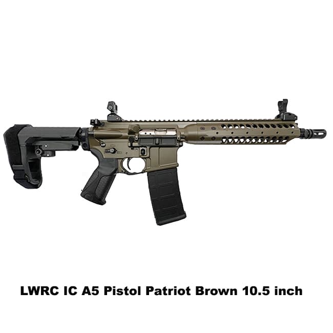 LWRC IC A5 Pistol Patriot Brown - Thumbnail 1