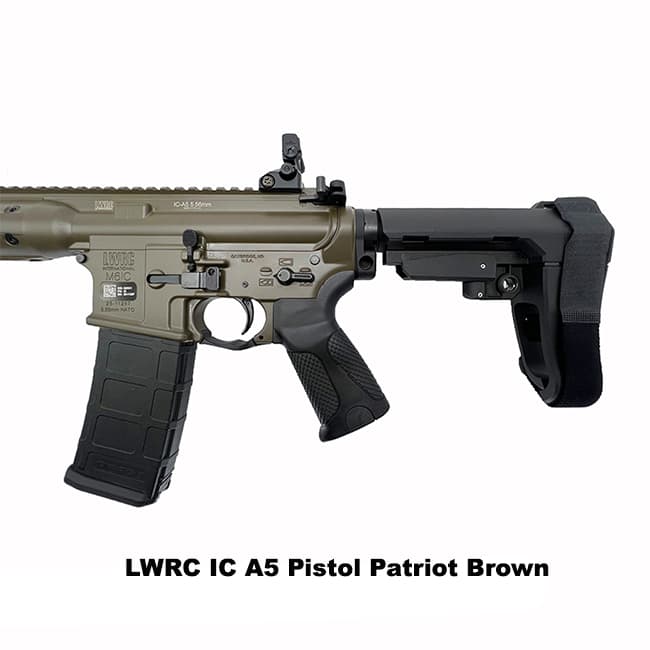 LWRC IC A5 Pistol Patriot Brown - Thumbnail 4