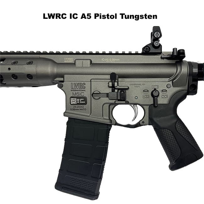 LWRC IC A5 Pistol Tungsten - Thumbnail 7