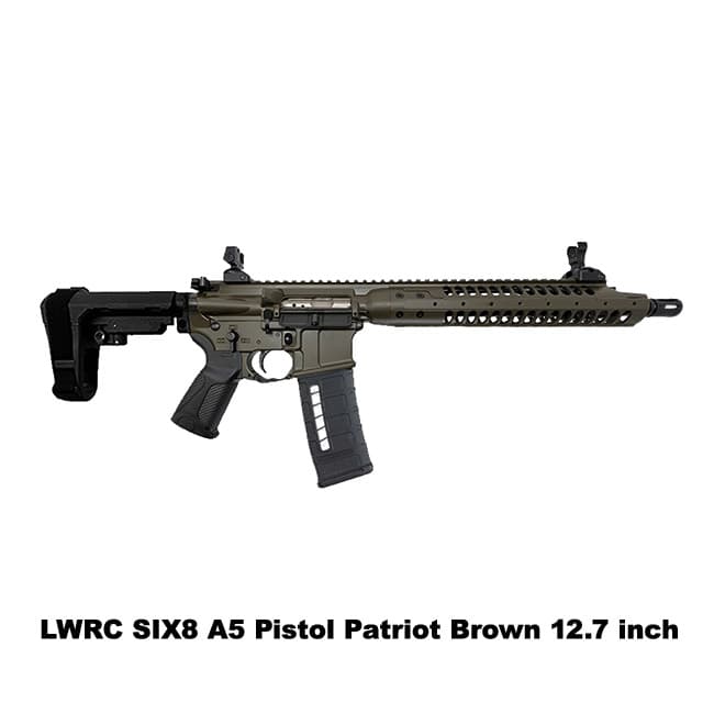 LWRC SIX8 A5 Pistol Patriot Brown - Thumbnail 2