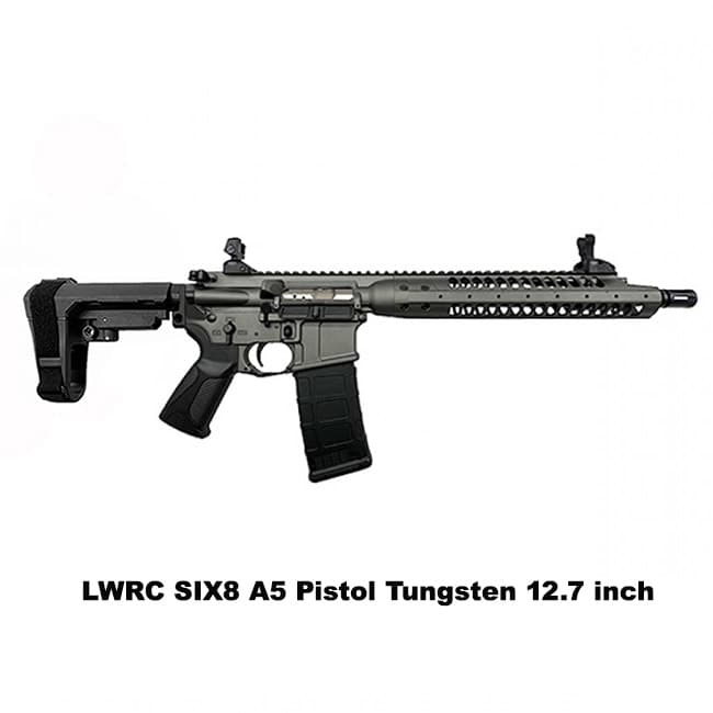 LWRC SIX8 A5 Pistol Tungsten - Thumbnail 2