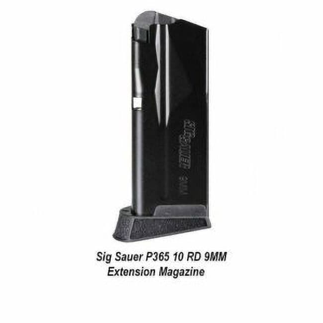 Sig Sauer P365 10 RD 9MM Extension Magazine - Image 1
