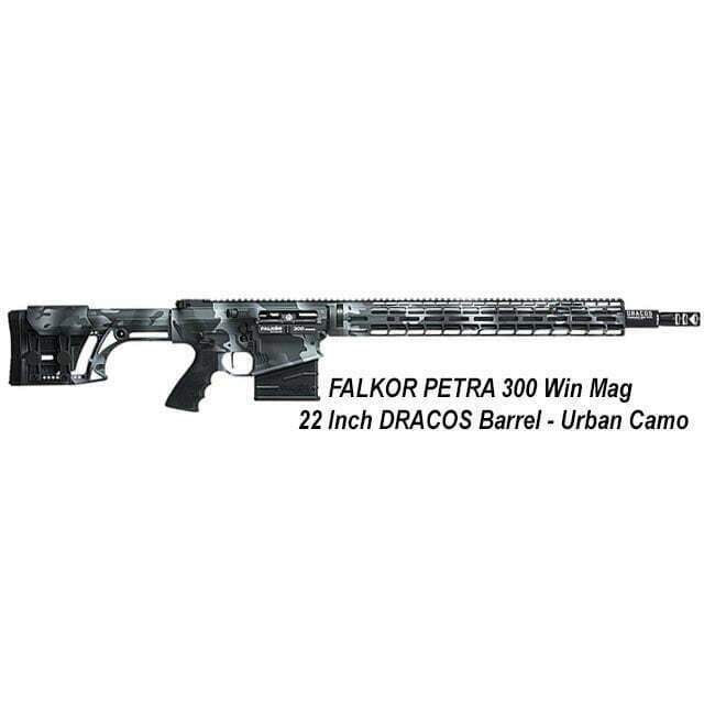 FALKOR PETRA 300 Win Mag 22 Inch DRACOS Barrel (Urban Camo) - Thumbnail 1